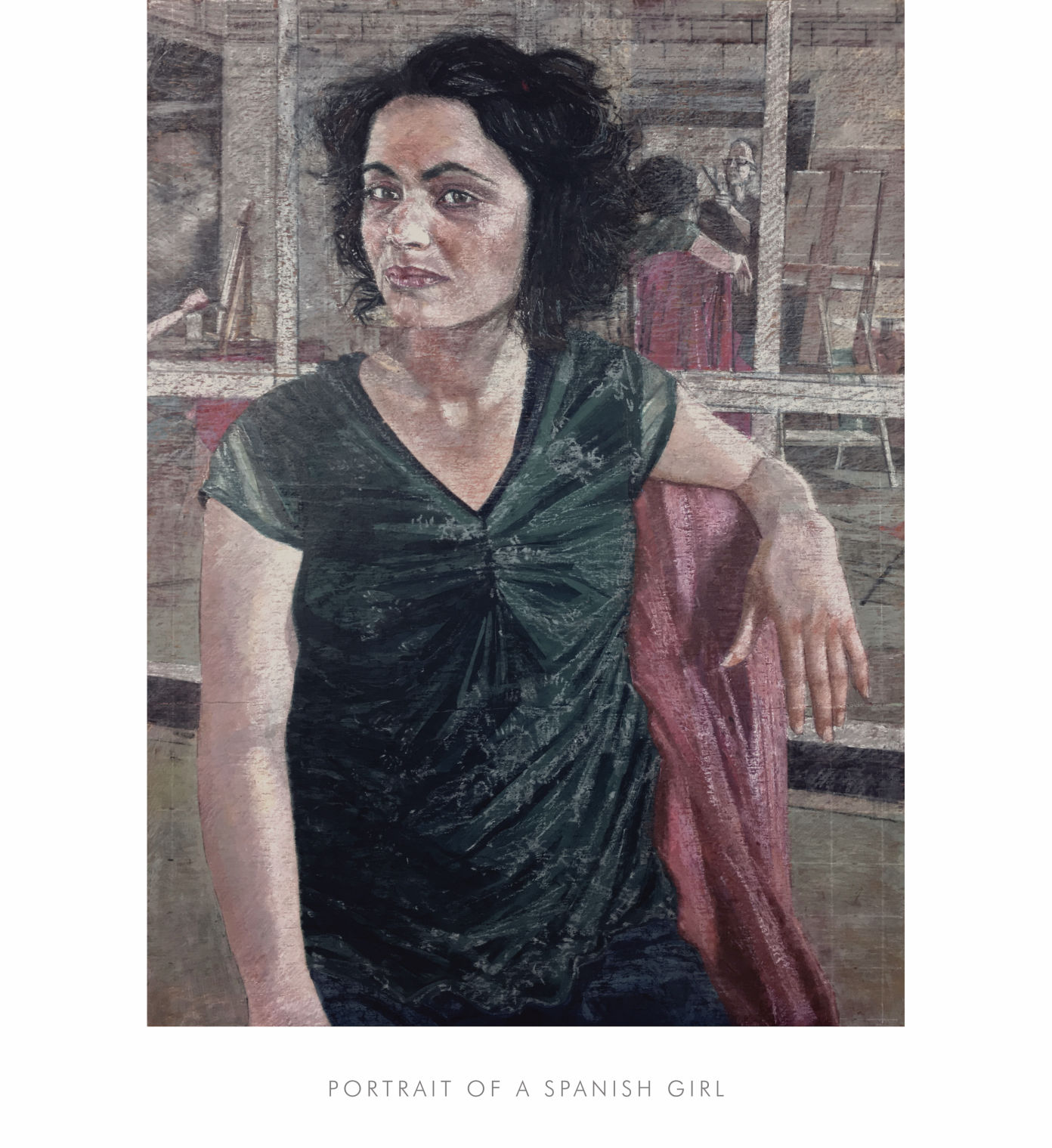 portrait of a spanish girl